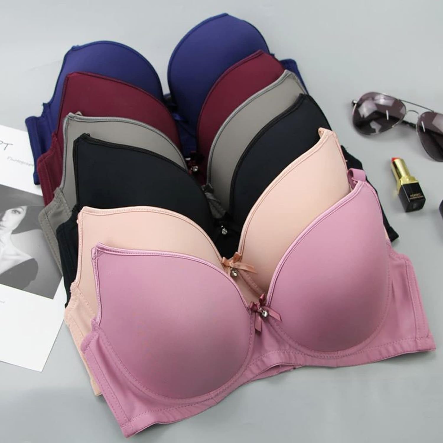 Lace-up Push Up Bras